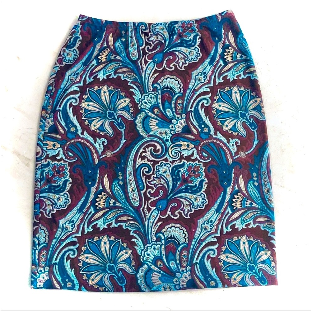 90’s Vtg paisley skirt